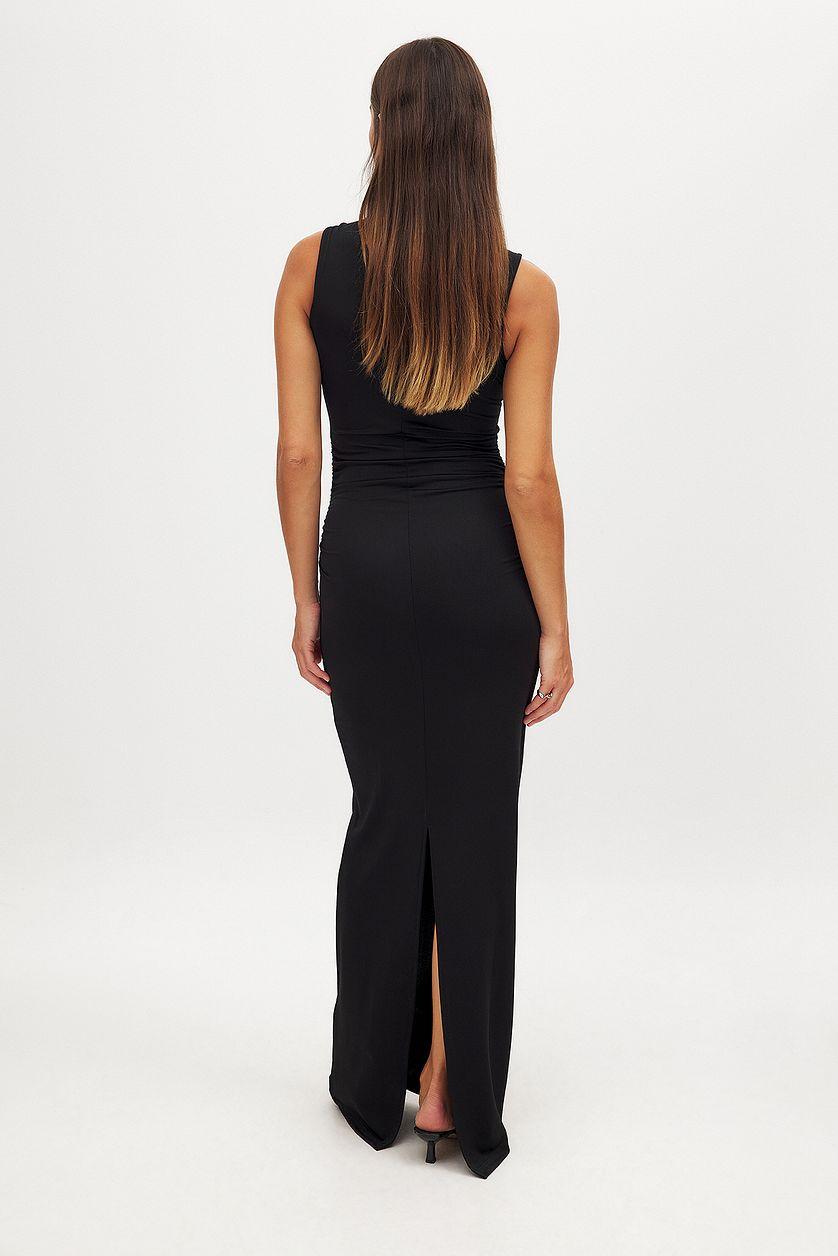 Jersey Sleeveless Maxi Dress Product Image