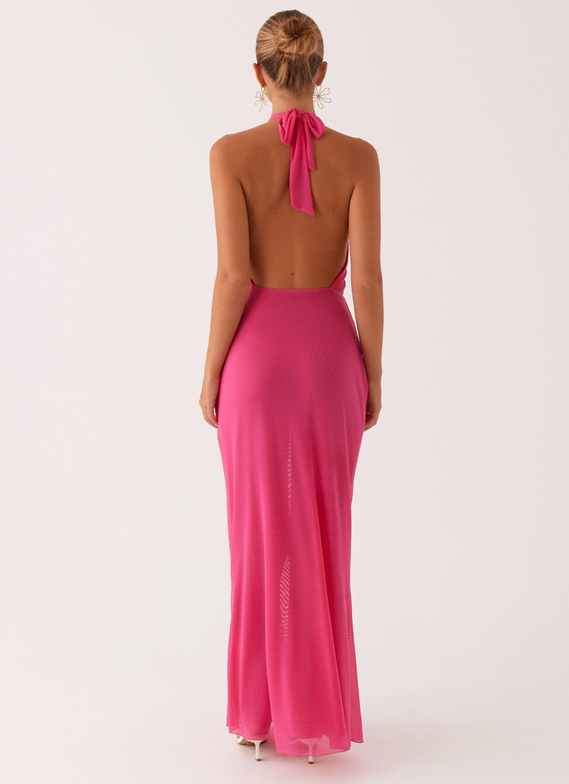 Centre Stage Maxi Dress - Pink Product Image