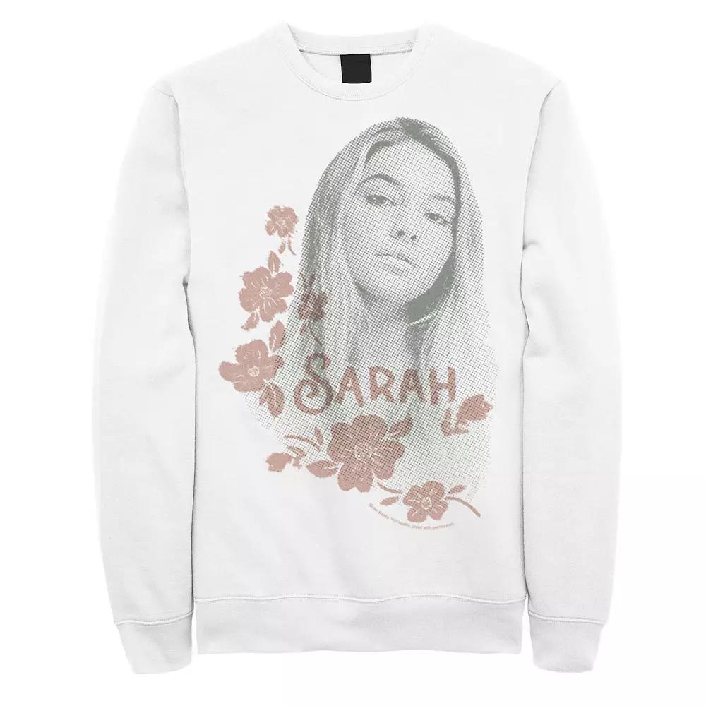 Men's Outer Banks Sarah Floral Portrait Sweatshirt, Boy's, Size: XL, White Product Image