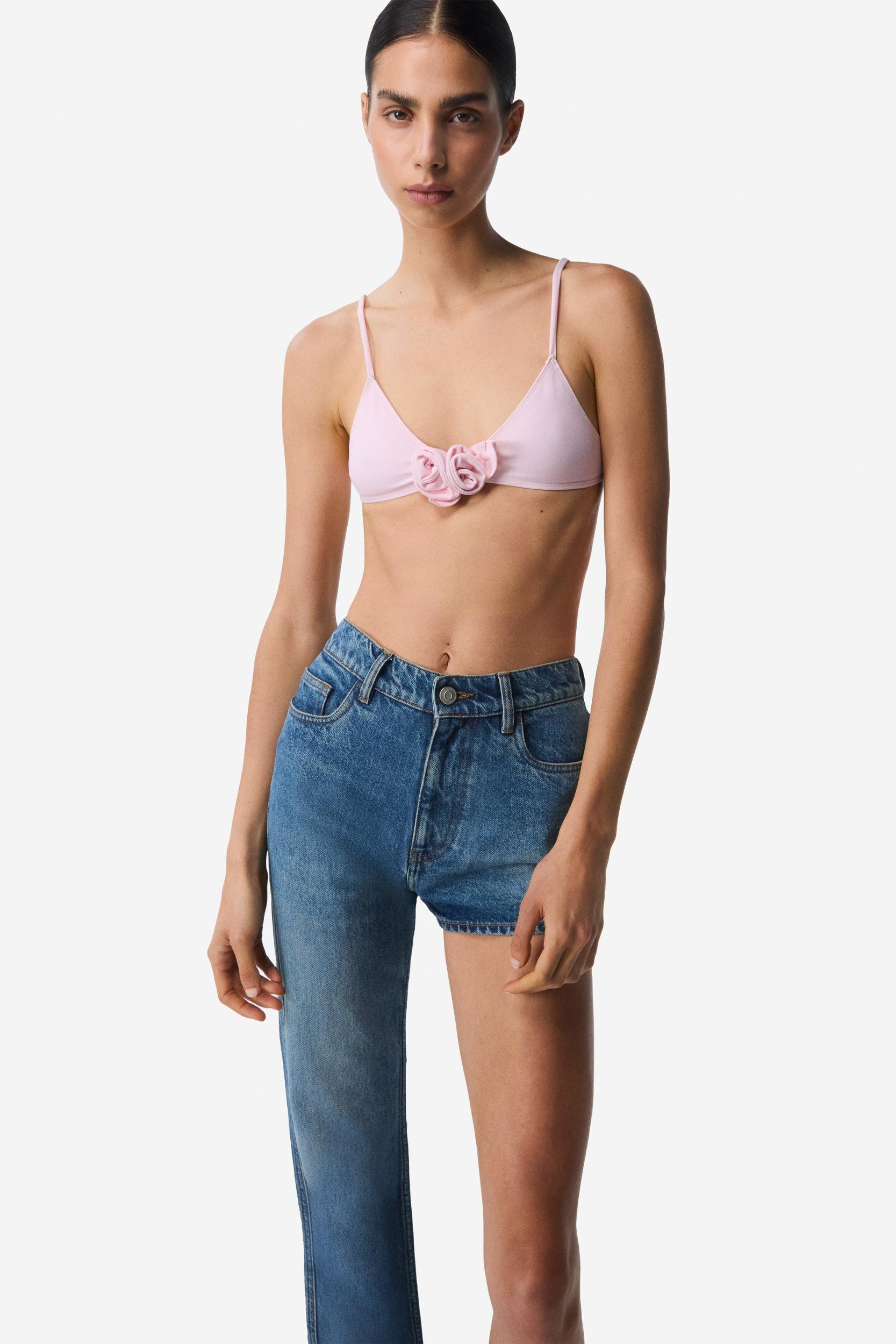 One-Leg Denim Trouser Product Image