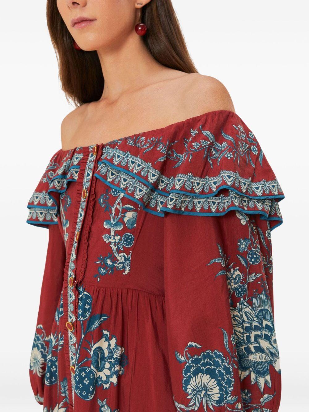 off-shoulder maxi dress Product Image