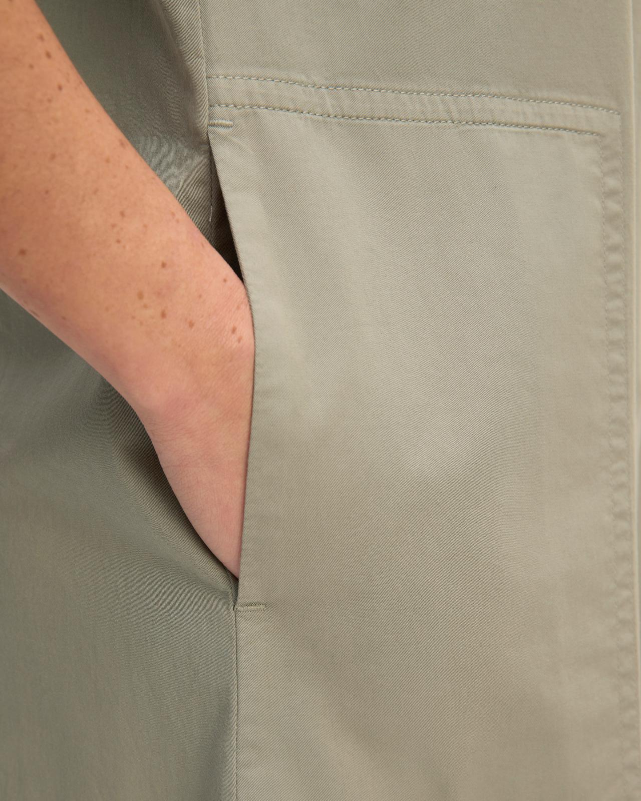 Womens Short-Sleeve Puff Midi Dress by Everlane Product Image