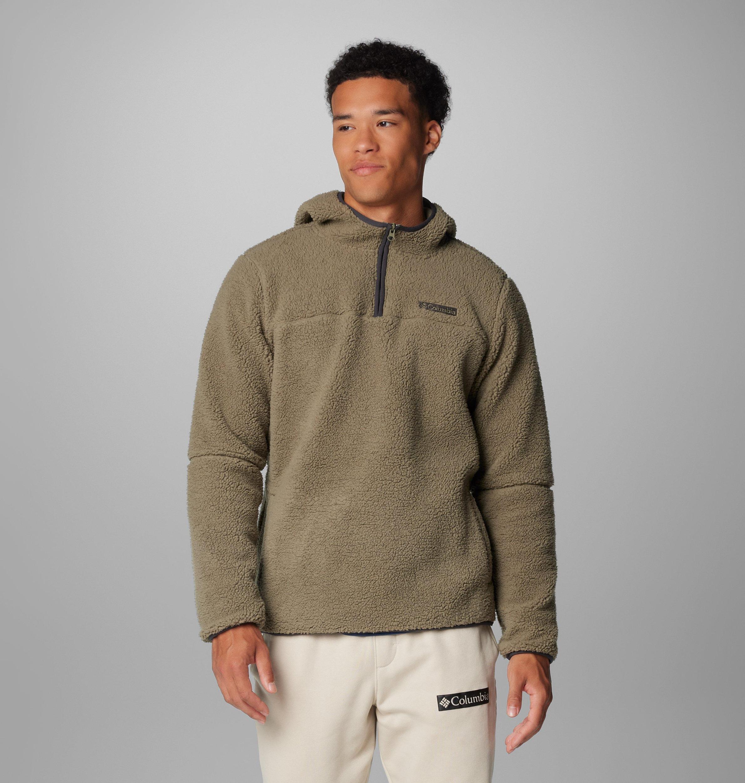 Columbia Mens Rugged Ridge III Sherpa Pullover Hoodie- Product Image