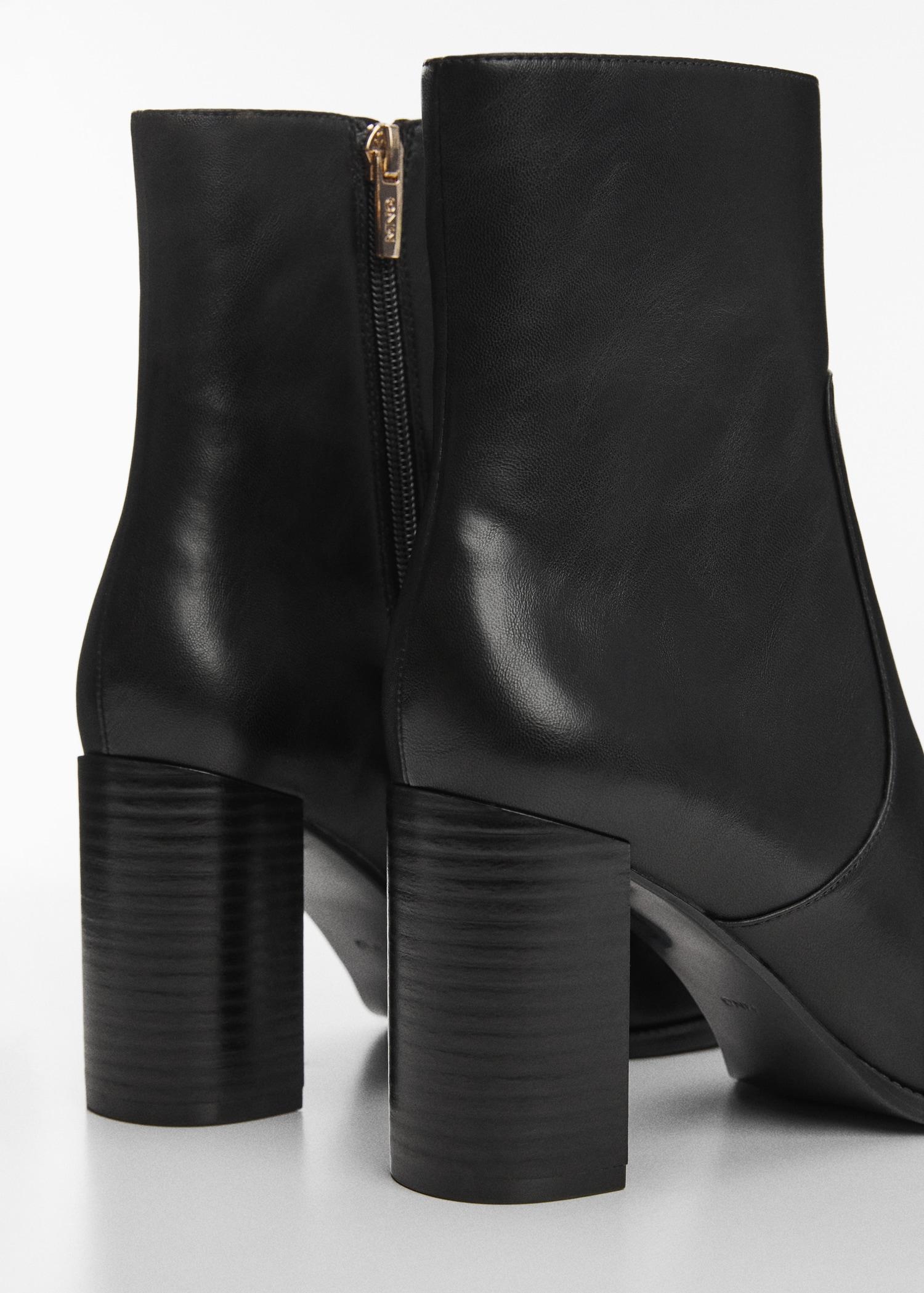 Pointed heel ankle boot - Women | MANGO USA Product Image