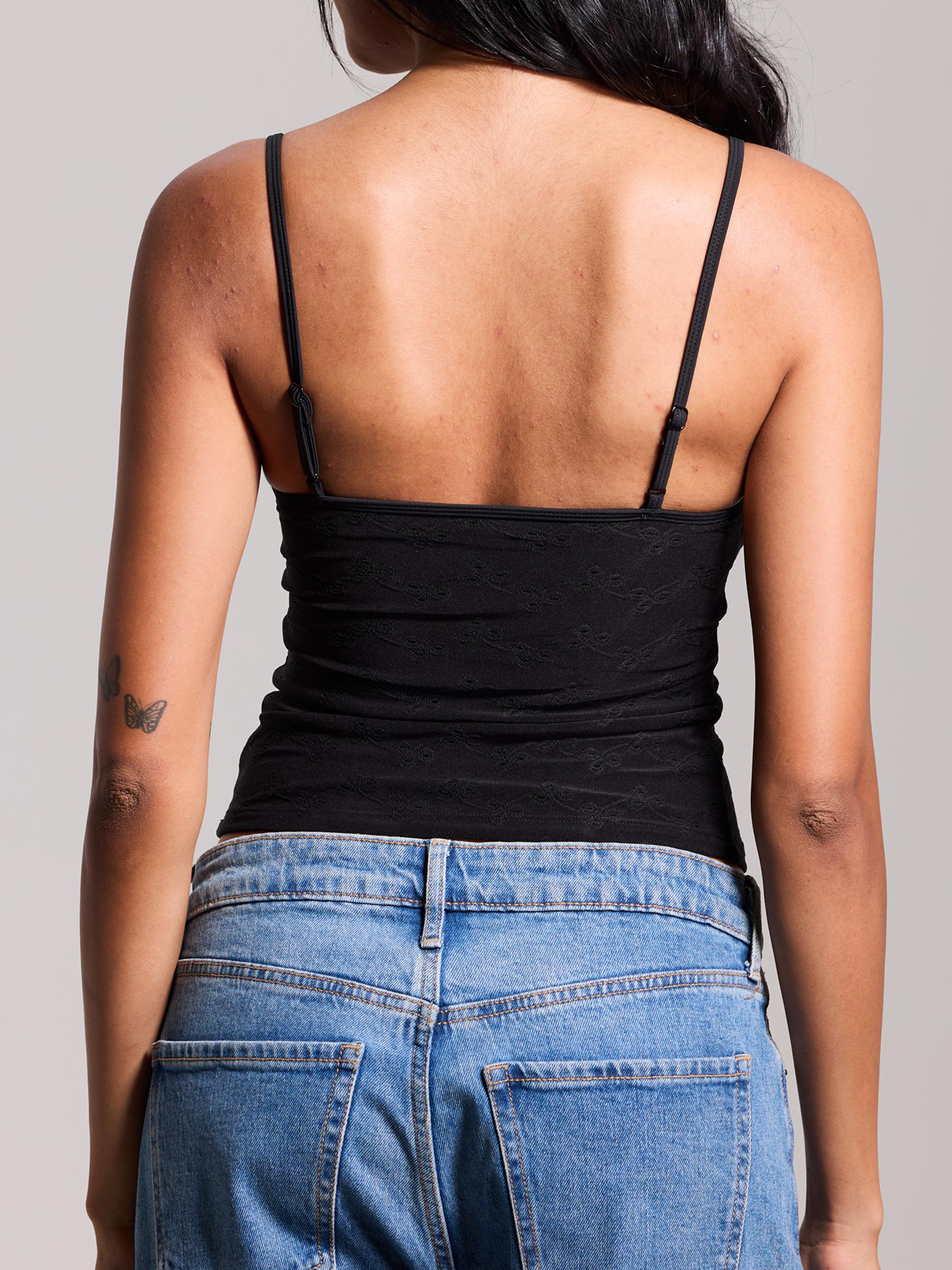 Eyelet Corset Tank Product Image