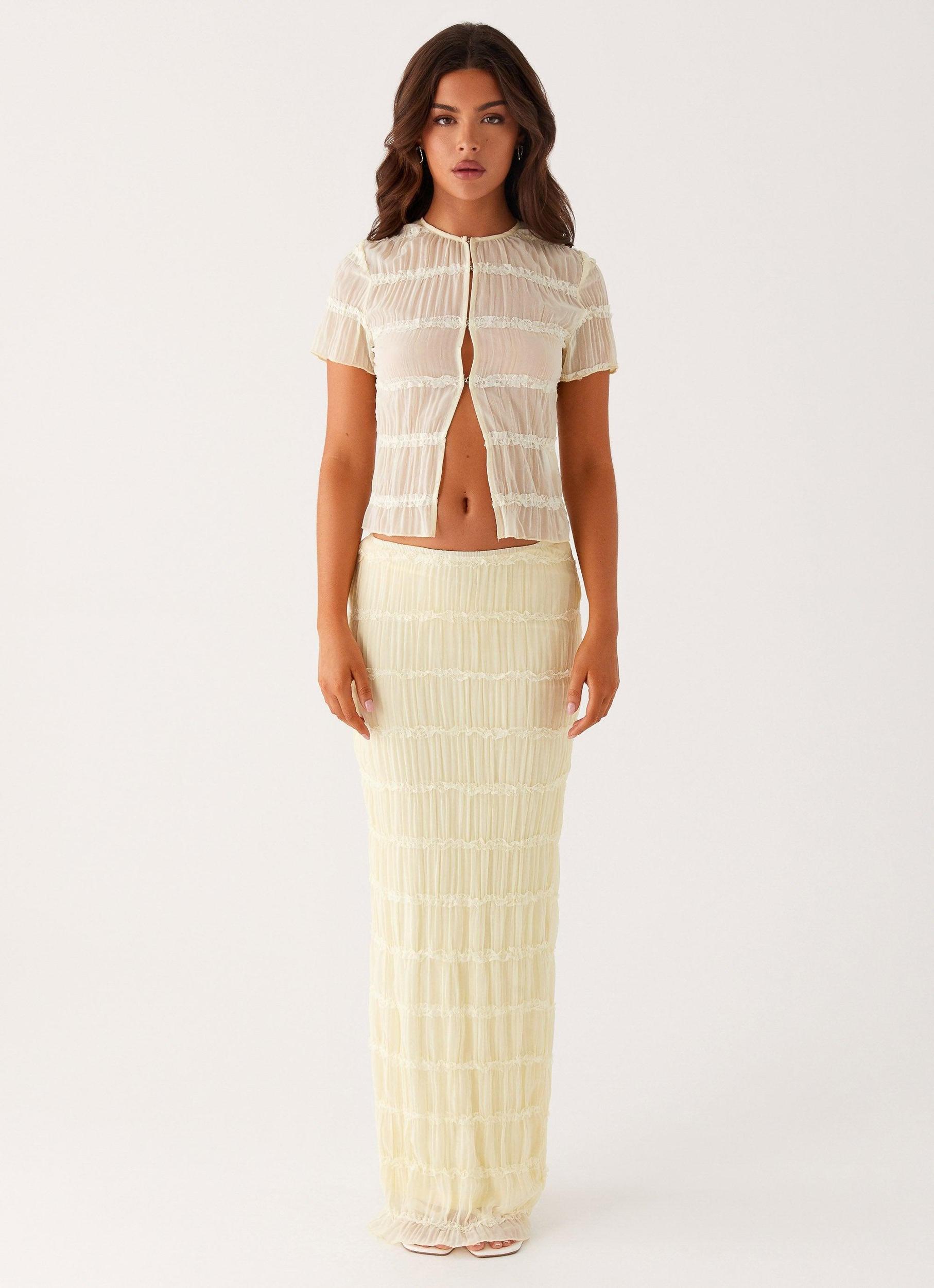 Daydreaming Top - Yellow Product Image