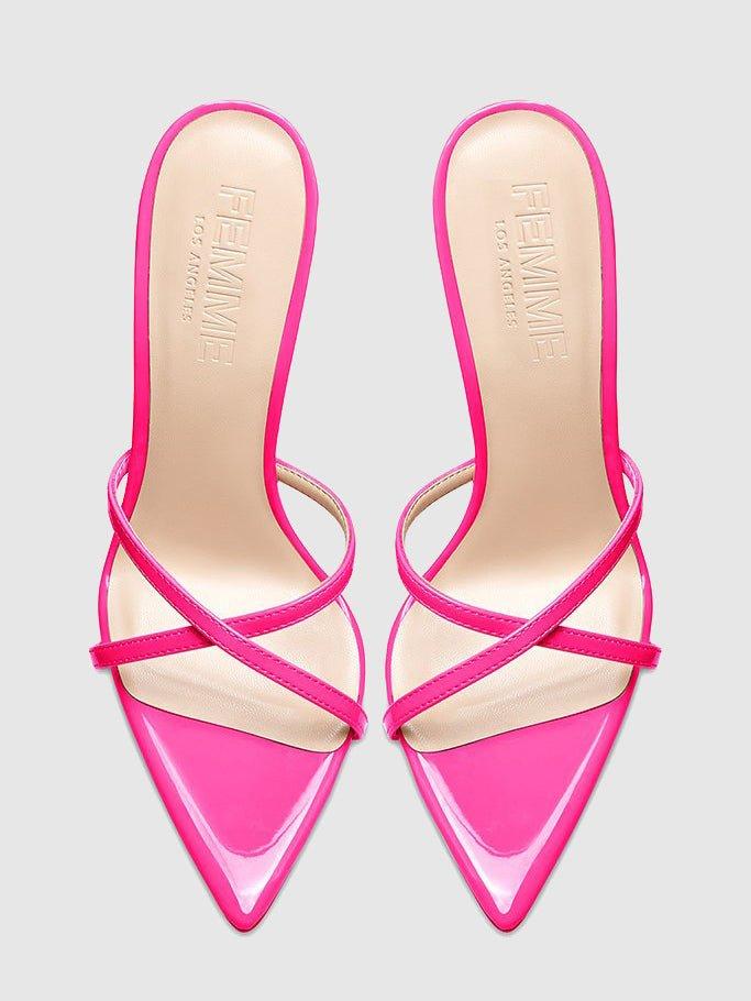 Donatella Mule - Deep Pink Product Image