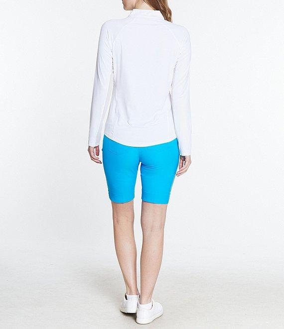 Sport Haley Sunscape UPF Long Sleeve Quarter Zip Mockneck Top Product Image