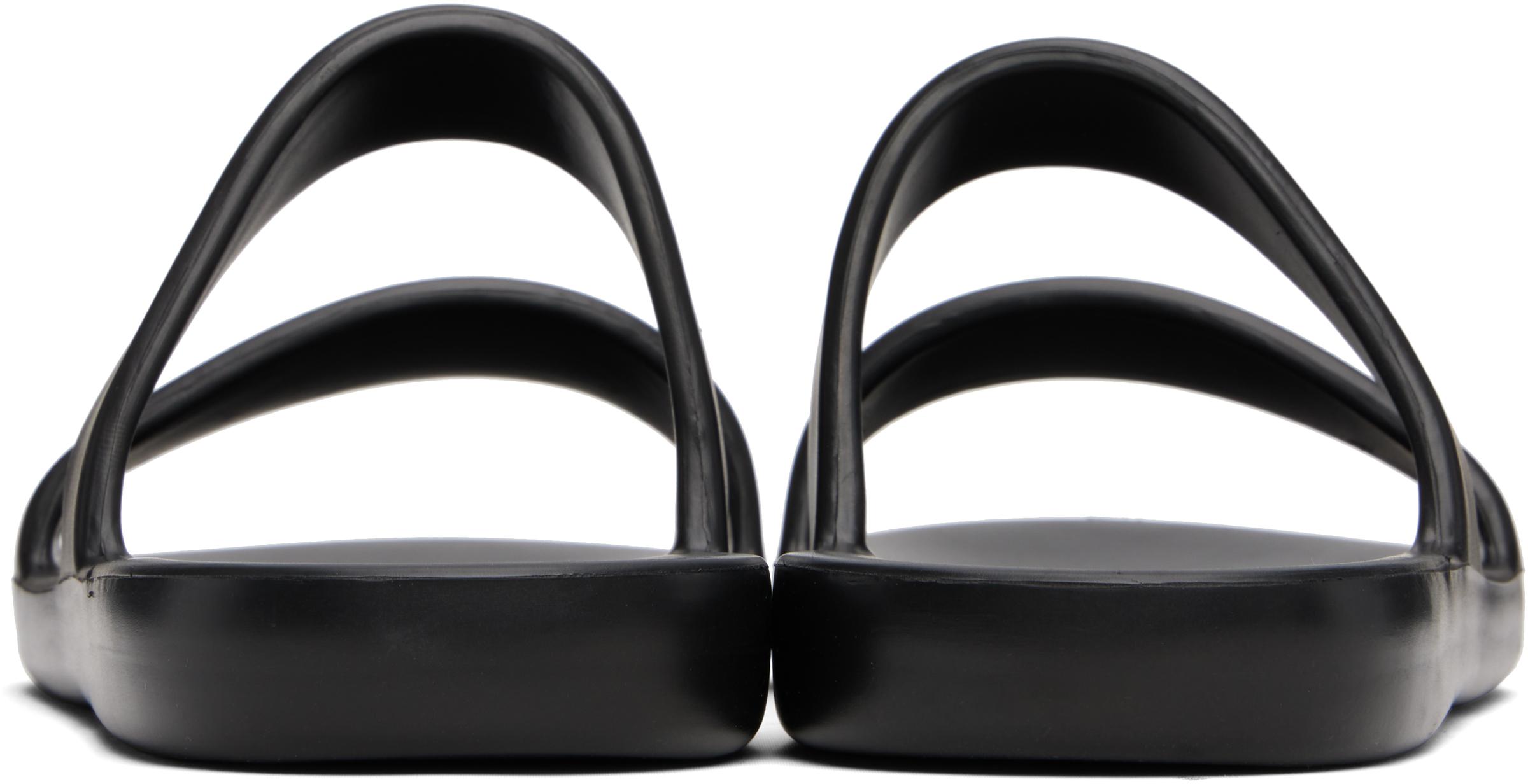 Black Foam Sandals Product Image