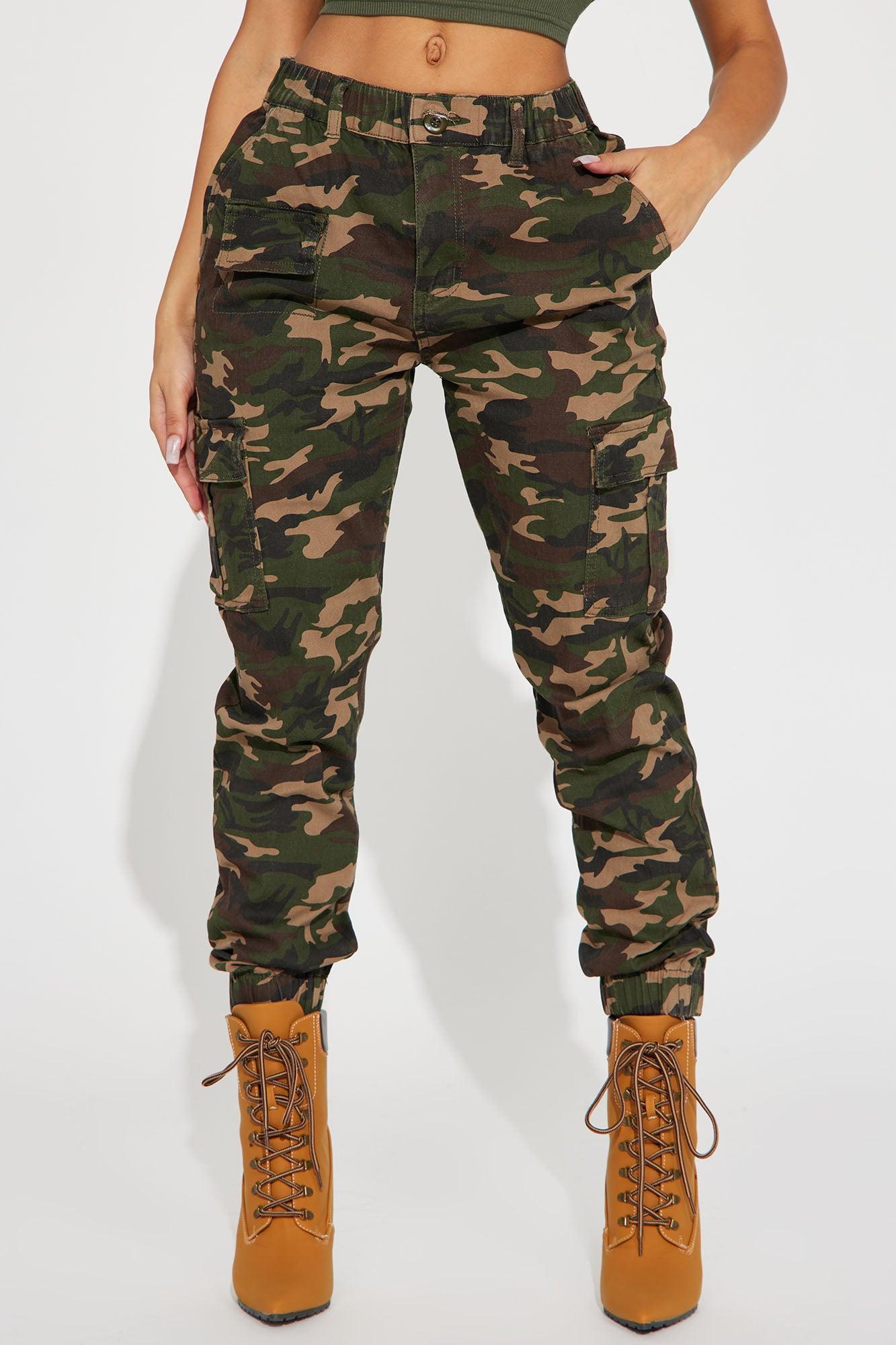Cadet Kylie Camp Pants - Camo Product Image