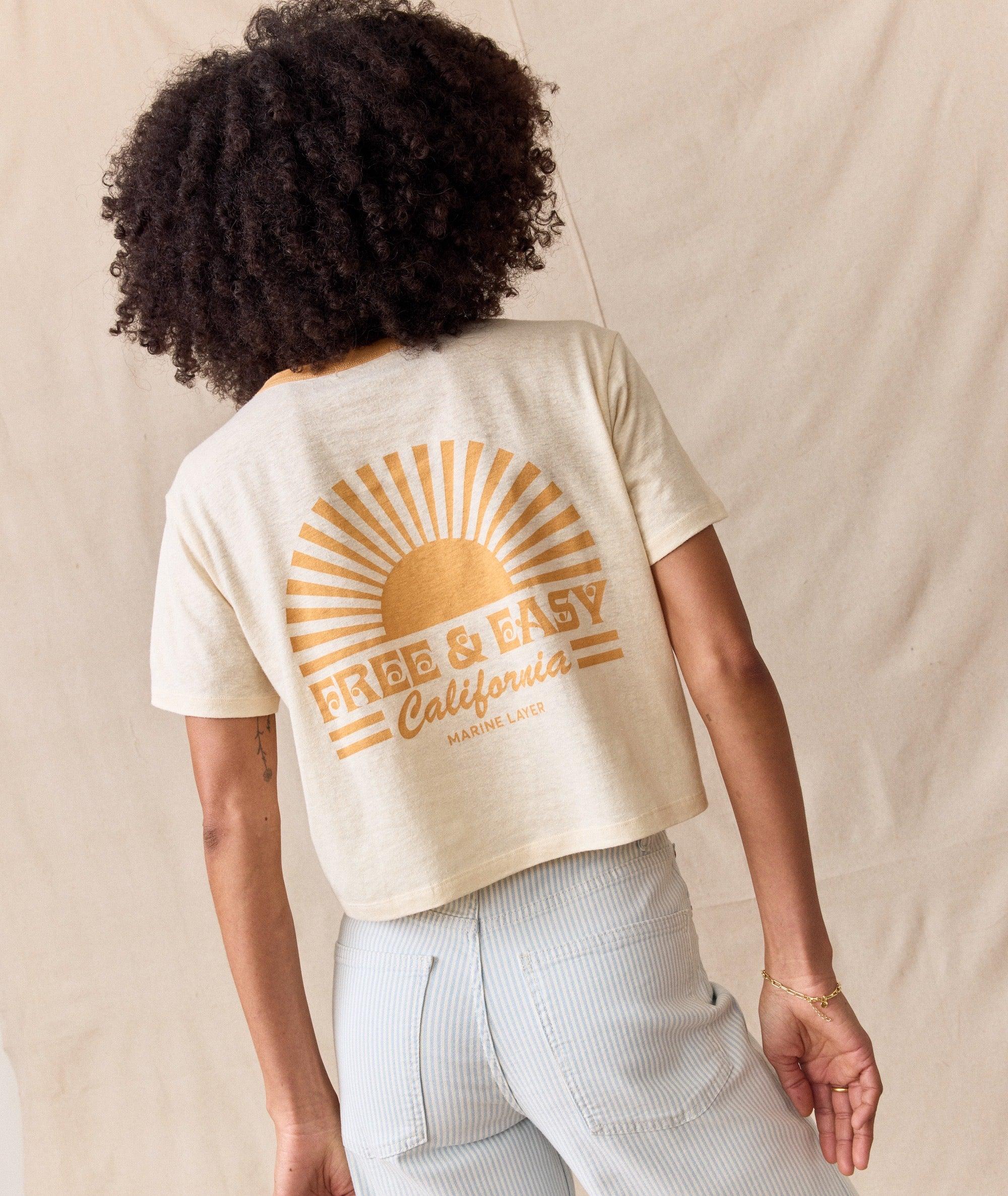 ML x Free & Easy Crop Graphic Tee Product Image