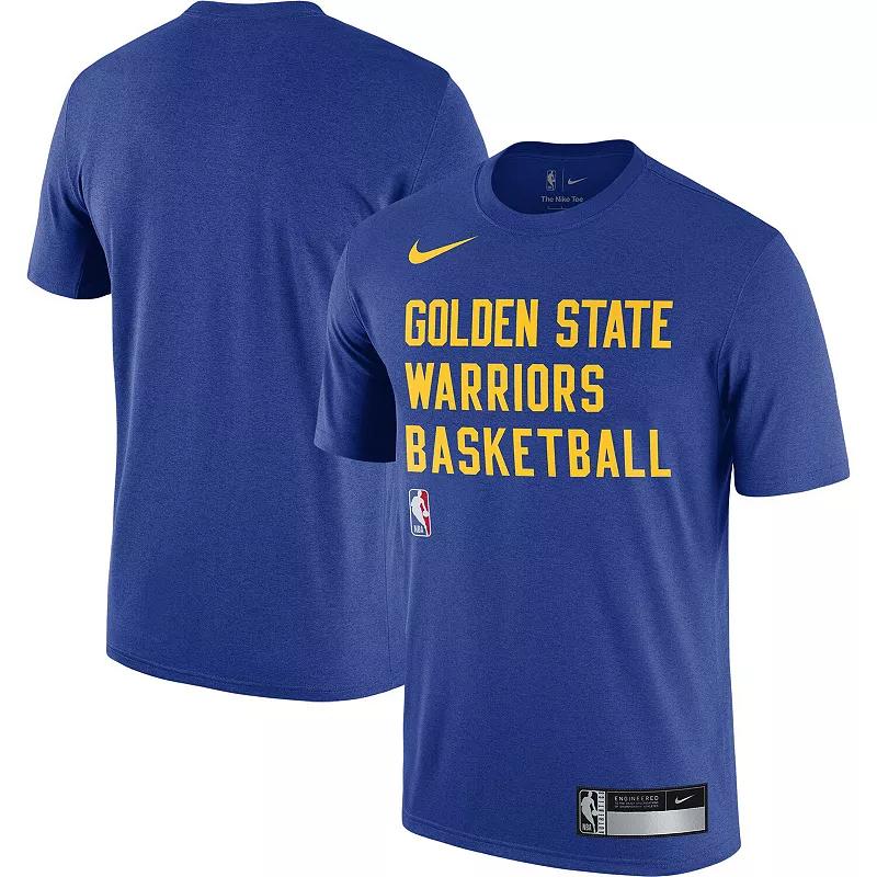 Men's Nike Royal Golden State Warriors 2023/24 Sideline Legend Performance Practice T-Shirt,  Product Image
