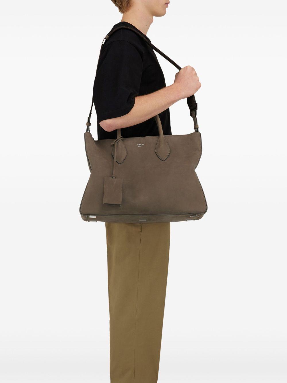 large leather tote bag Product Image
