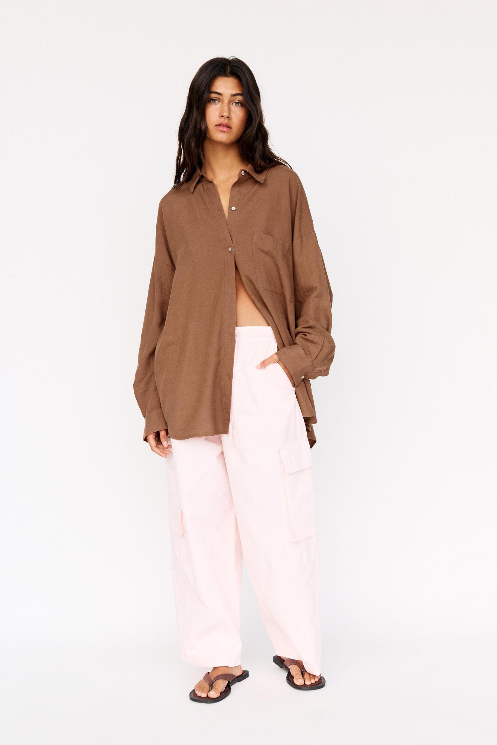 Rustic oversize shirt Product Image