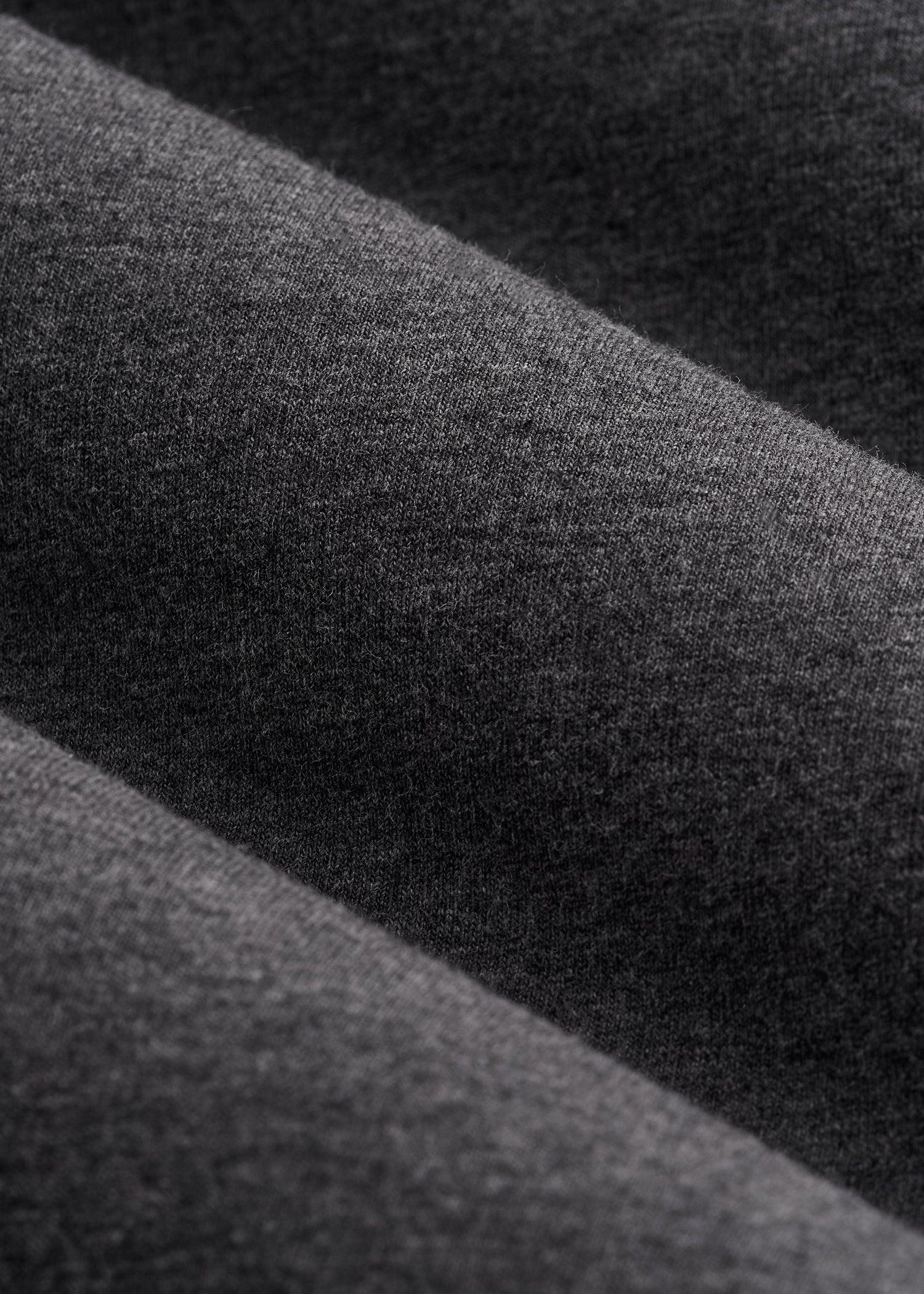 The Essential SLIM-FIT Long Sleeve Tee for Tall Men in Charcoal Mix Male Product Image