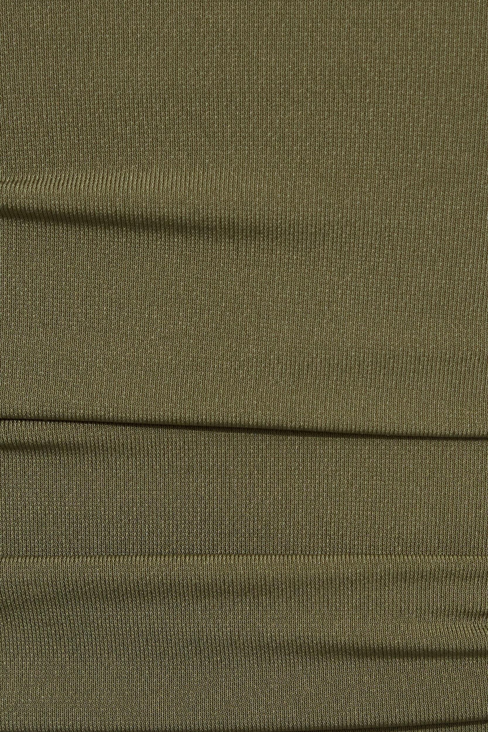 Mesh Long Sleeve Off Shoulder Top Product Image