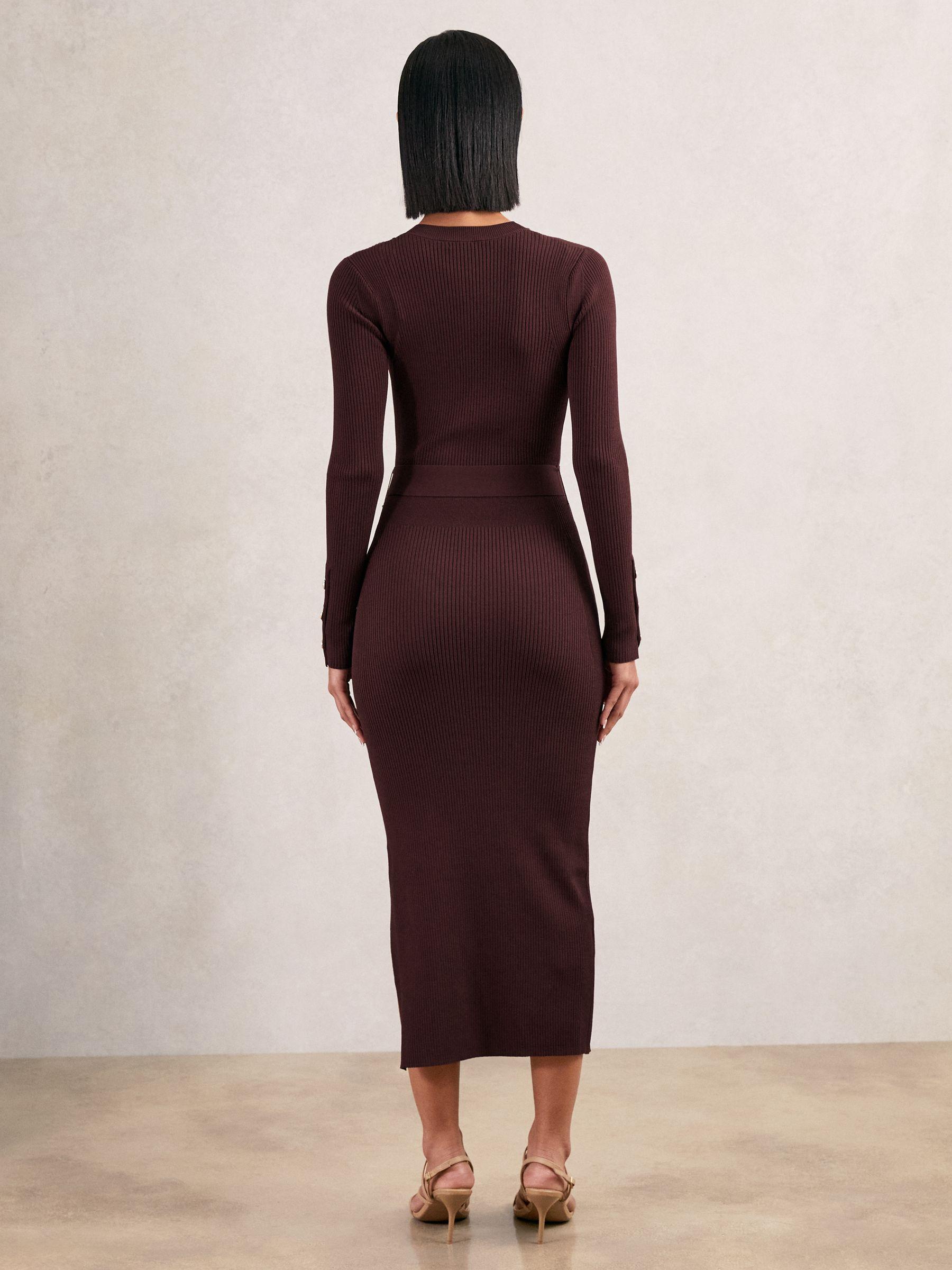 Dress in Burgundy Product Image