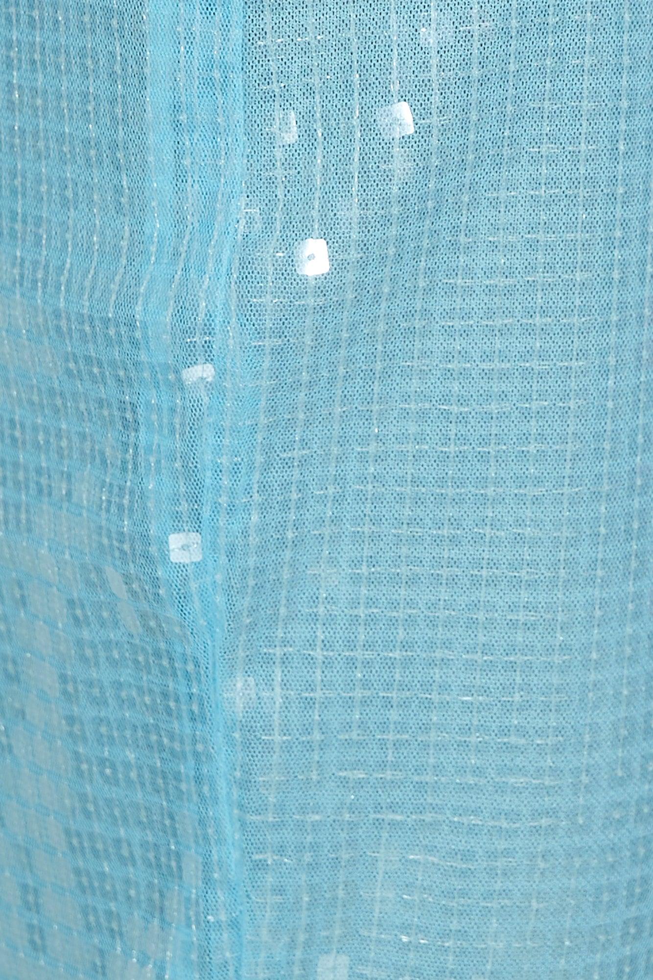 RUNAWAY The Sequin Pant Aqua Product Image