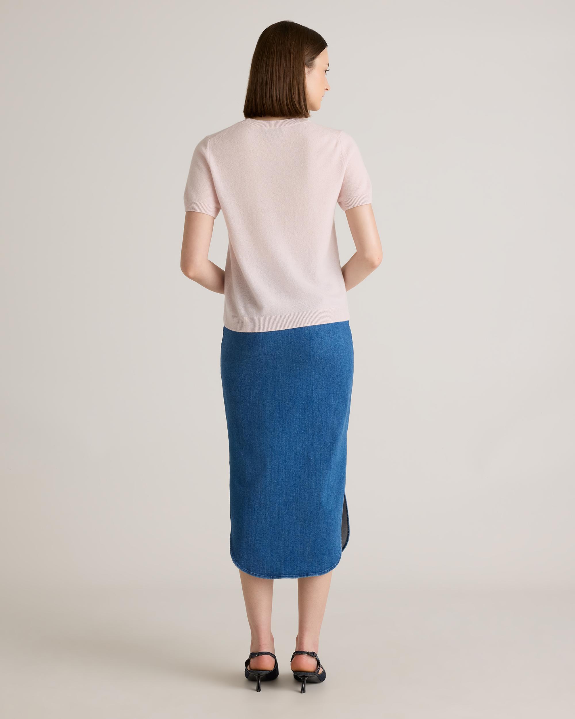 Quince | Women's Mongolian Cashmere T-Shirt Product Image