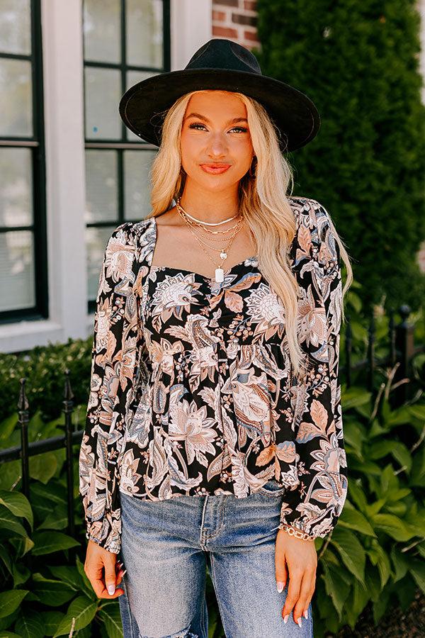 Whisk Me Away Babydoll Top Product Image