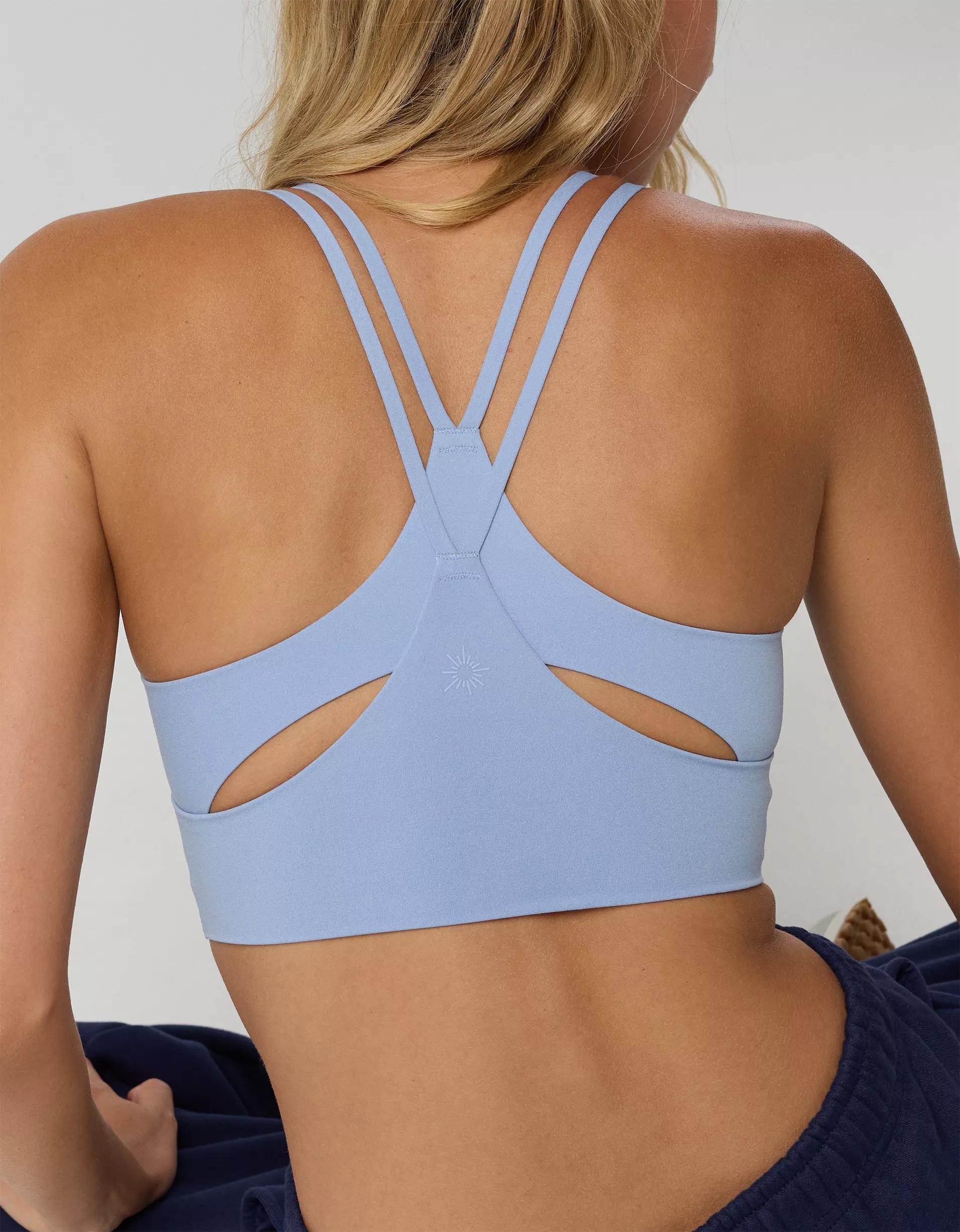 OFFLINE By Aerie Real Me Hold Up! Layered Sports Bra Product Image