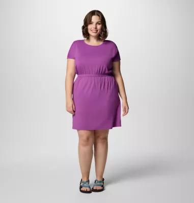 Columbia Women's Chill River Short Sleeve Dress - Plus Size- Product Image