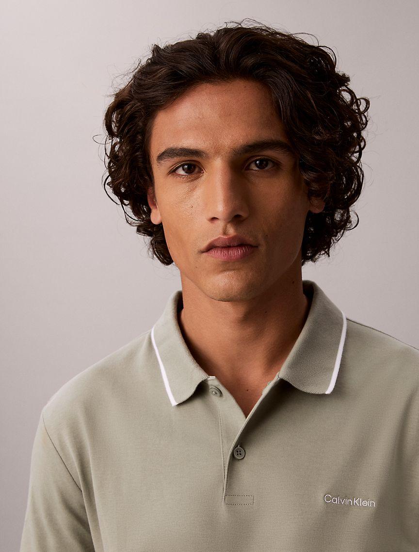 Liquid Touch Tipped Polo Shirt Product Image