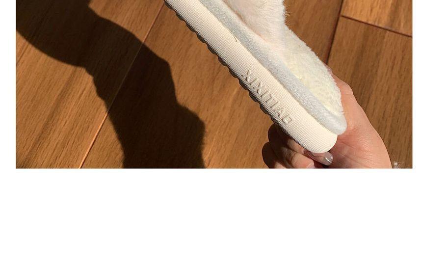 Fluffy Heart Home Slippers Product Image