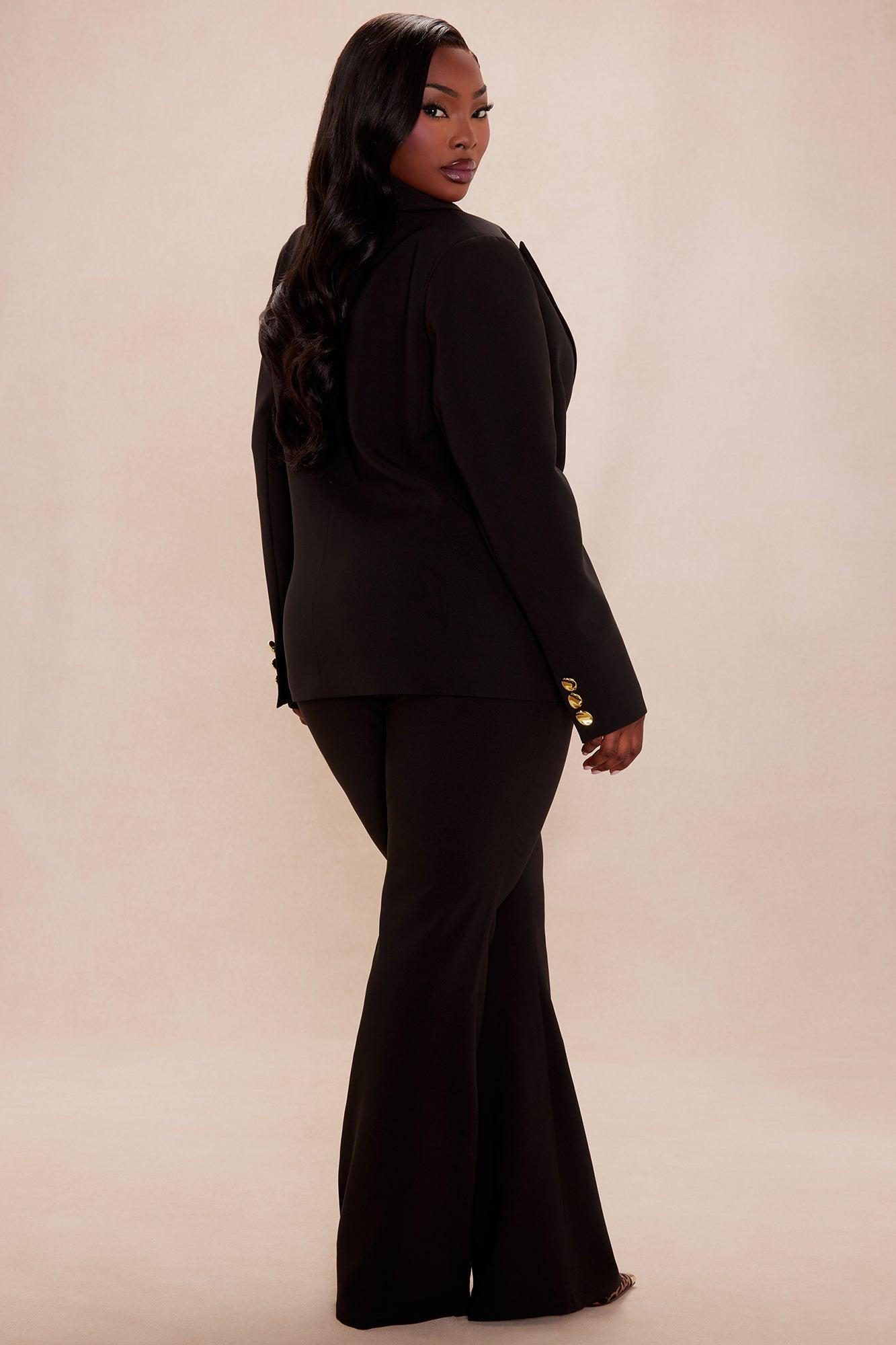 Kaylynn Suit Set - Black Female Product Image