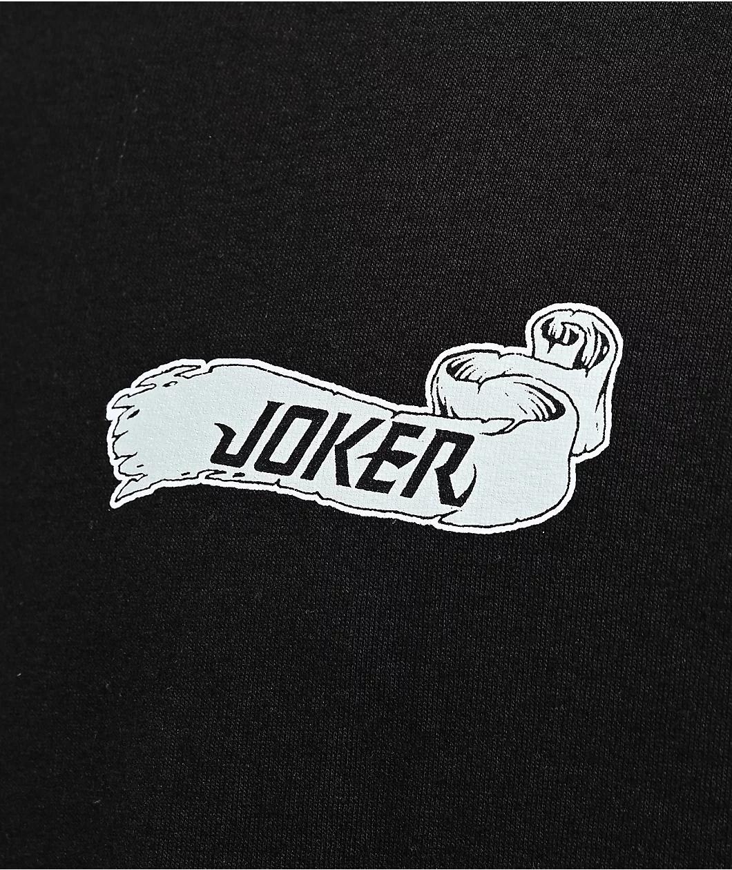 Joker Payaso Black T-Shirt Product Image