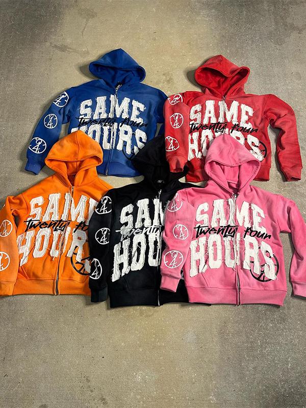 Printed Oversized Hoodie Product Image