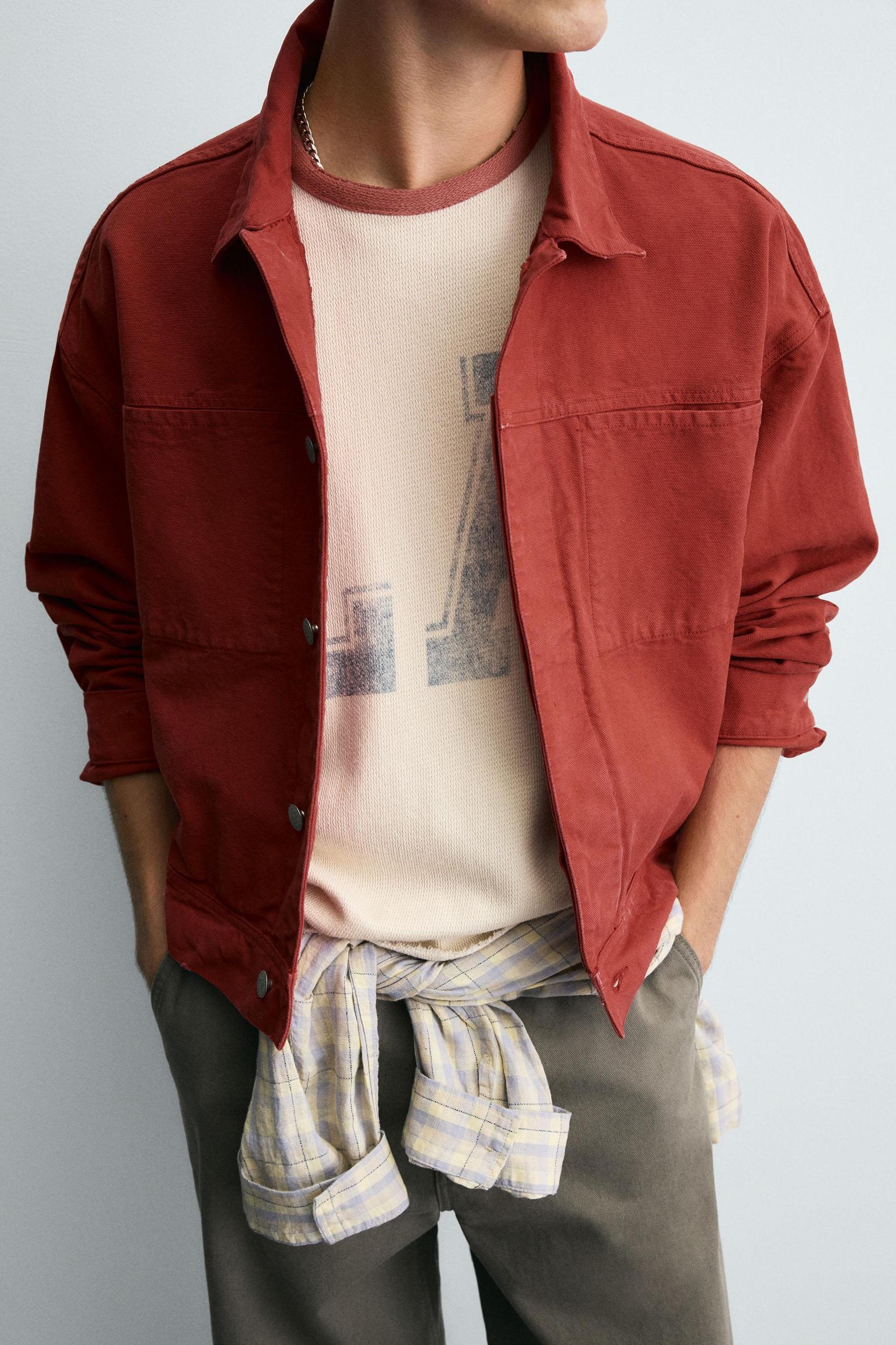 CROPPED FIT JACKET Product Image