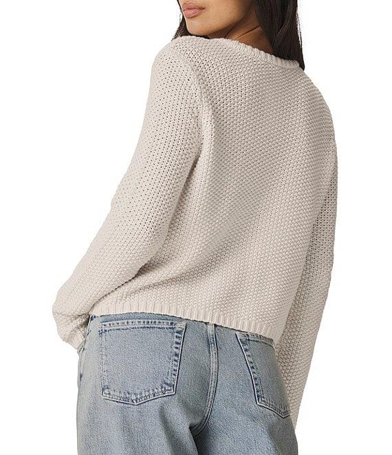 Splendid Angela Round Neck Long Sleeve Button Front Cardigan Product Image