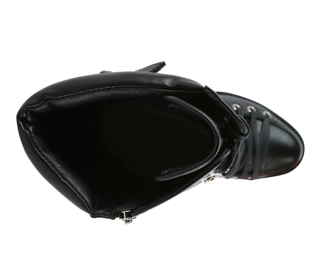 Women's London Rag Magnolia Knee High Lace Up Boots Product Image