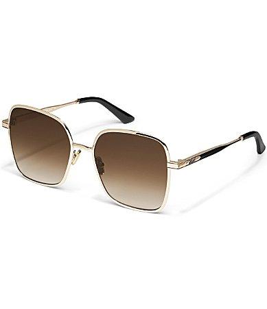 QUAY Womens 5th Ave 56mm Oversized Square Sunglasses Product Image