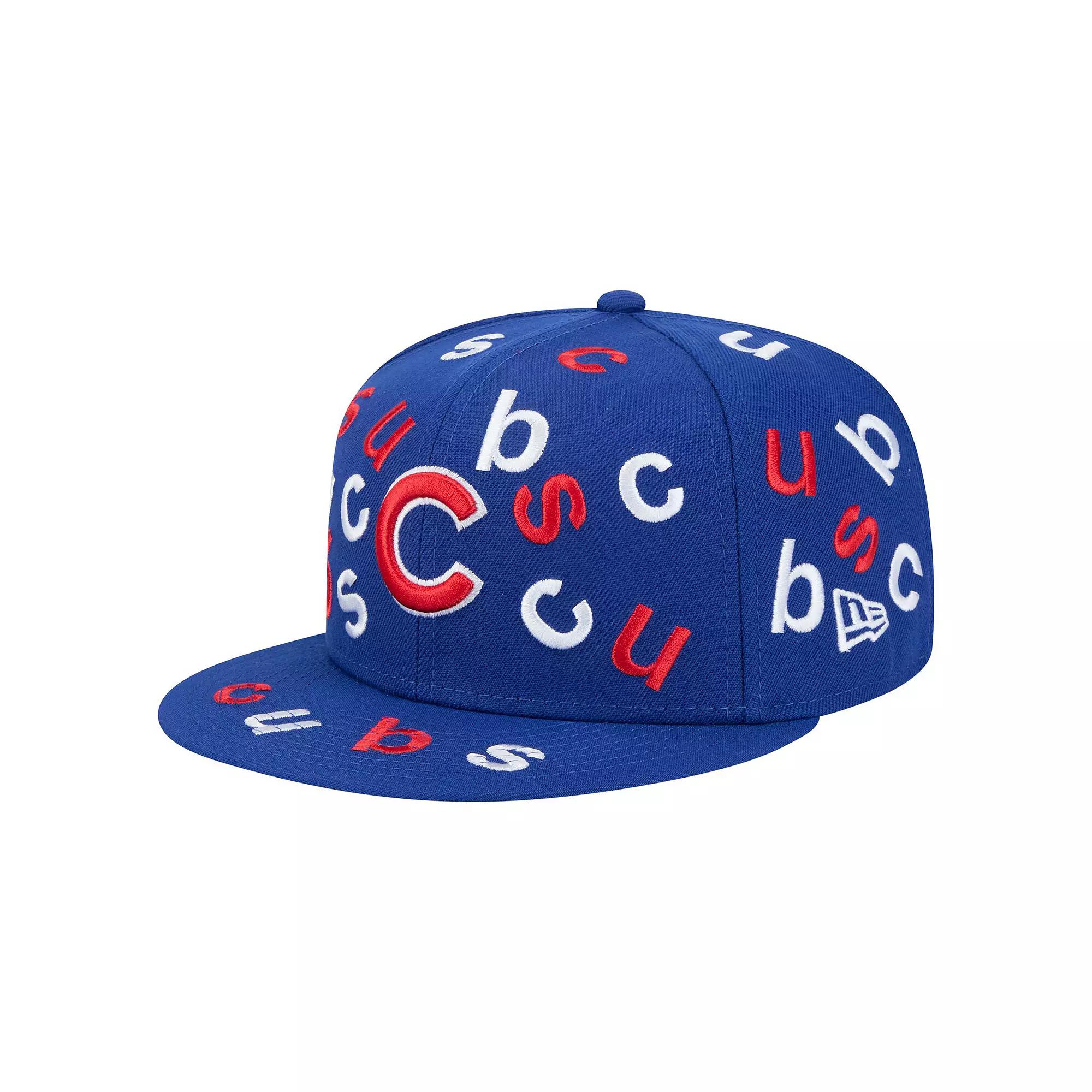 Men's New Era Royal Chicago Cubs Team Confetti 59FIFTY Fitted Hat,  Product Image