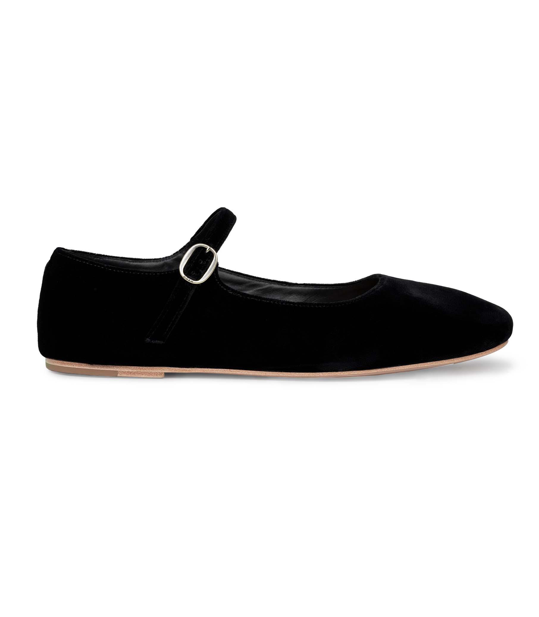 MARY JANE SLIPPER -- BLACK Product Image