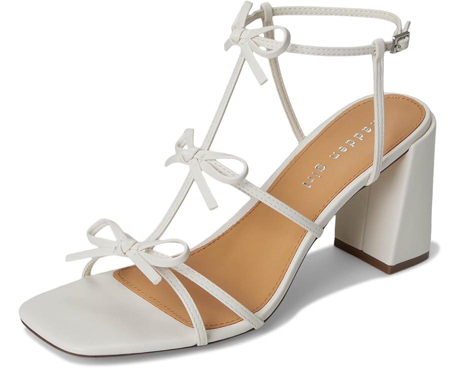 Azimma Braided Block Heel Sandals Product Image