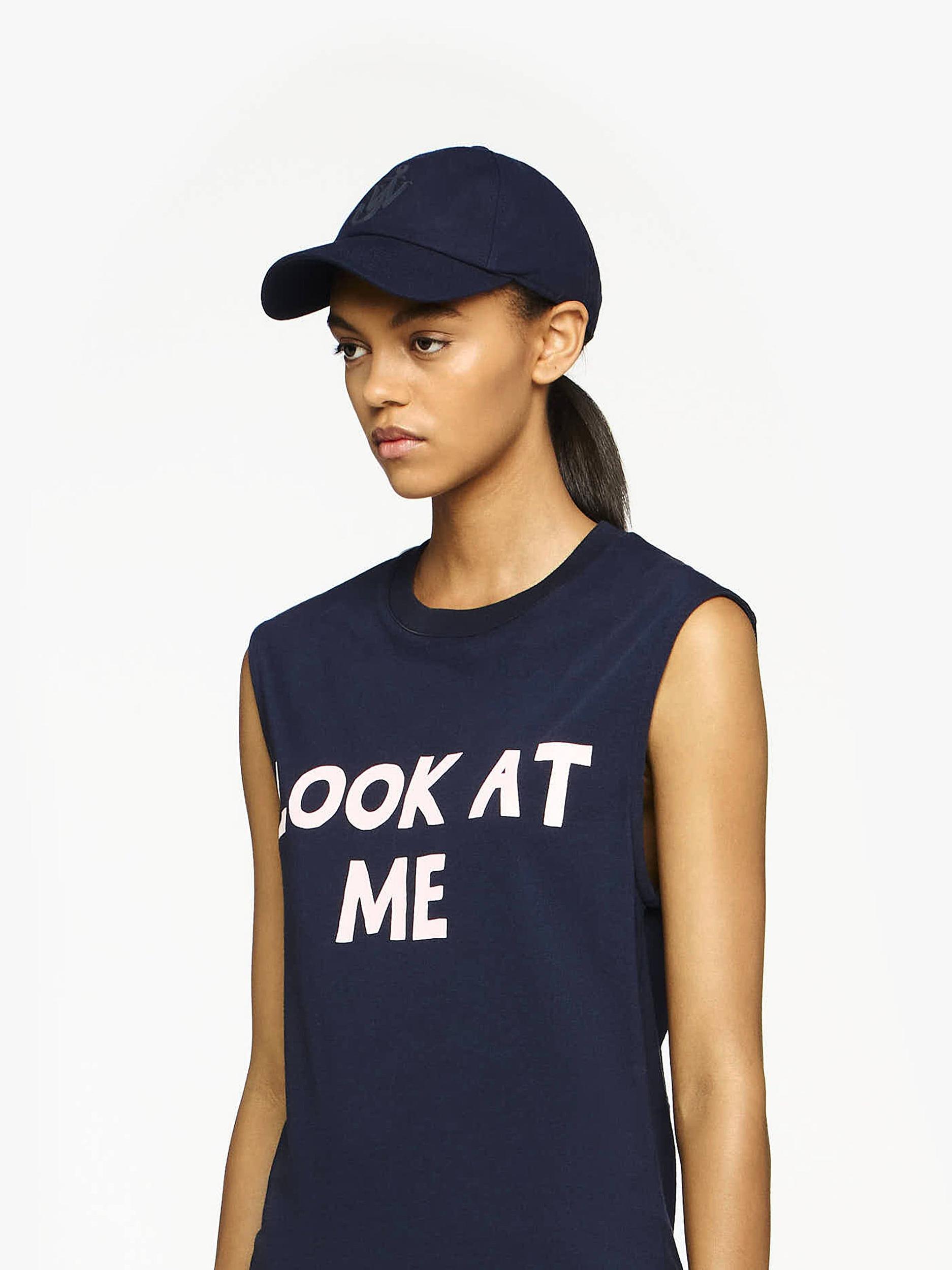 DENIM BASEBALL CAP WITH ANCHOR LOGO Product Image