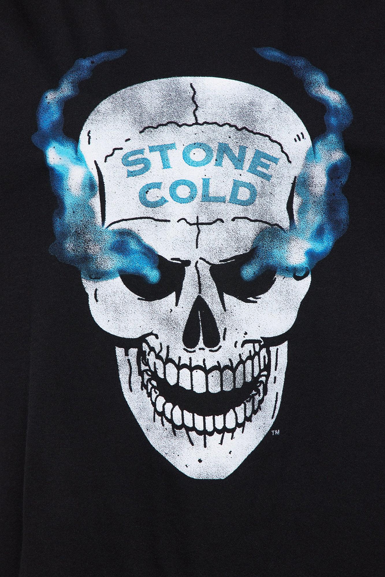Steve Austin Stone Cold Tee - Black Female Product Image