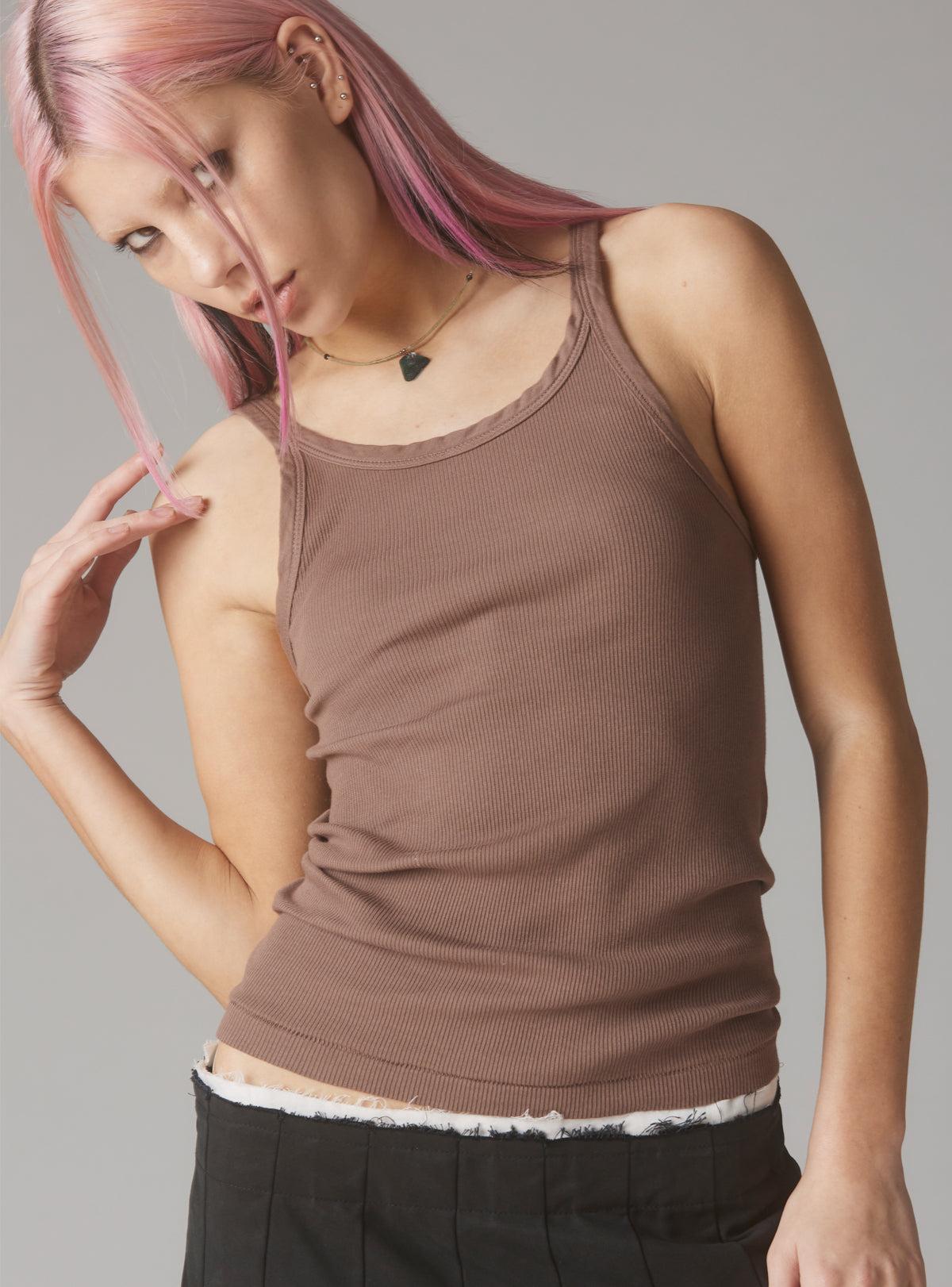 Staple Rib Tank Female Product Image