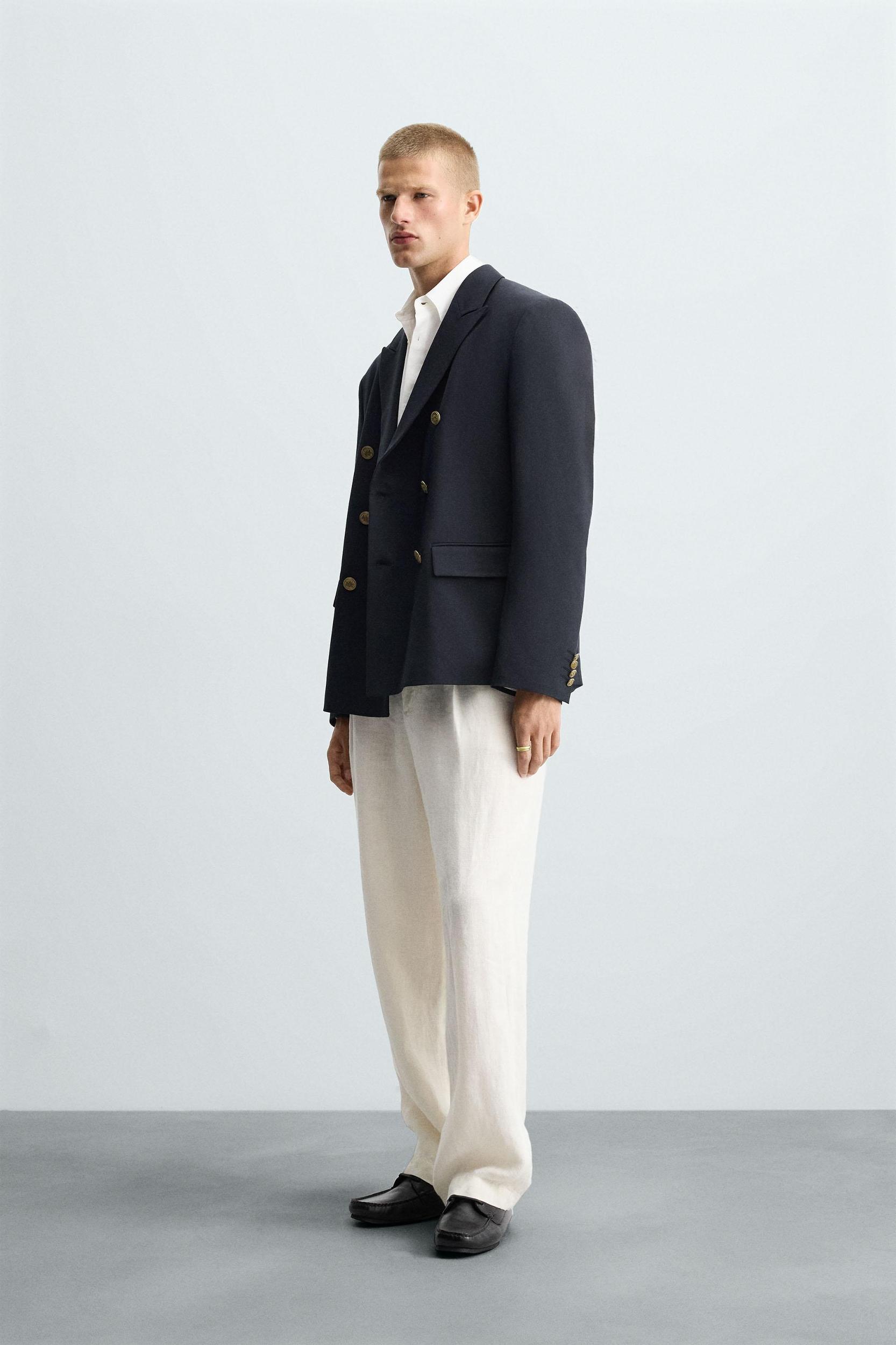 DOUBLE BREASTED BLAZER Product Image