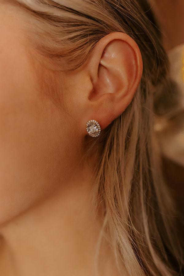 Twinkle Lights Cubic Zirconia Earrings Product Image