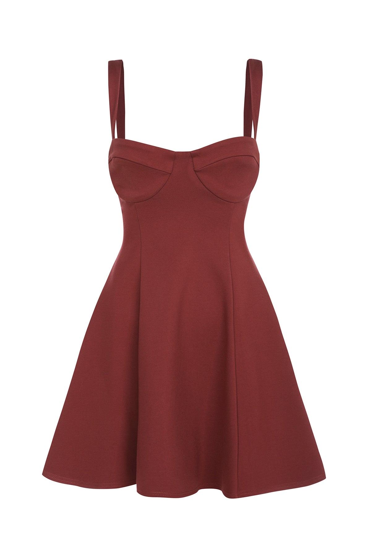 The Bordeaux Chateau Dress Product Image