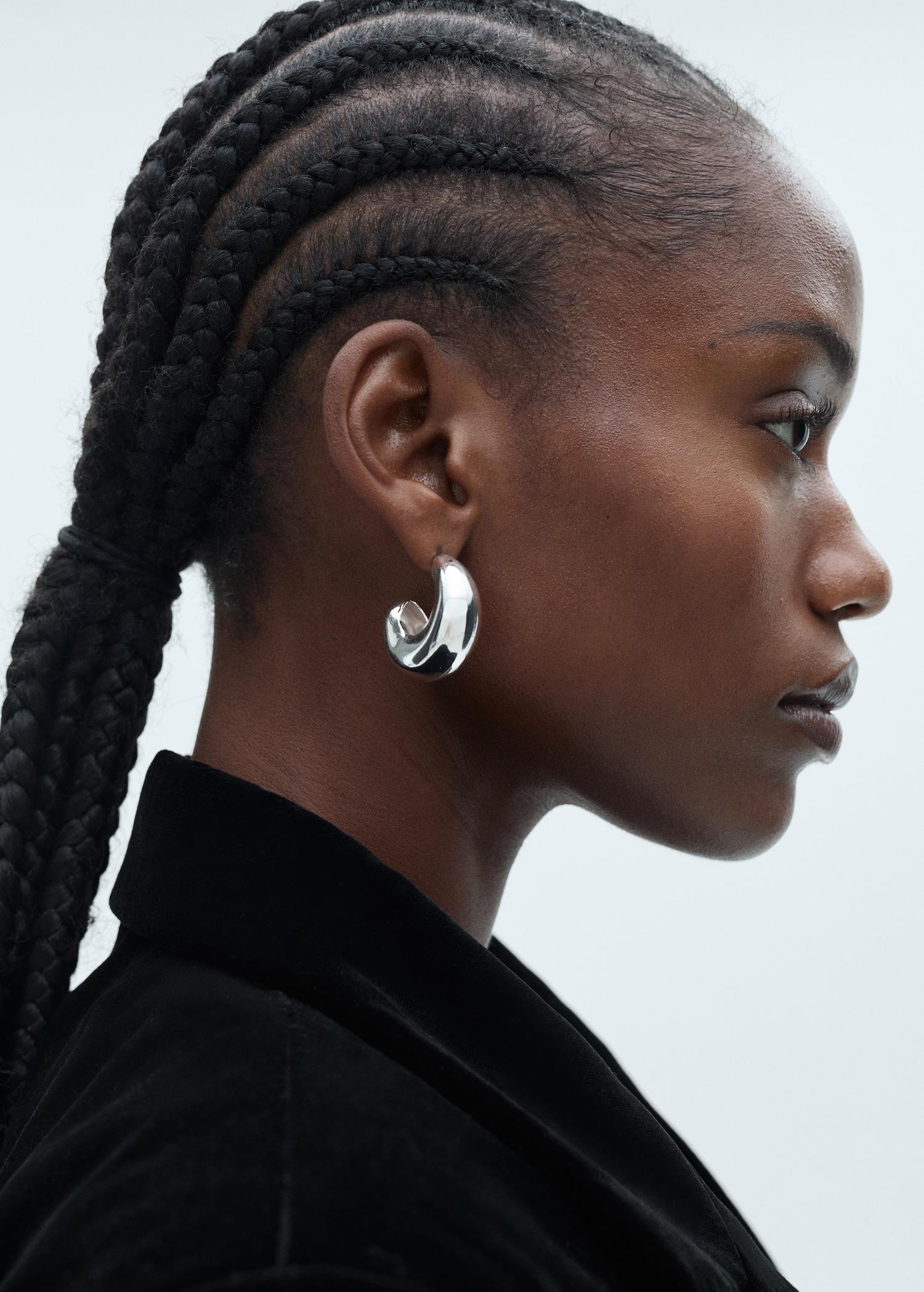 Structured velvet jacket - Women | MANGO USA Product Image