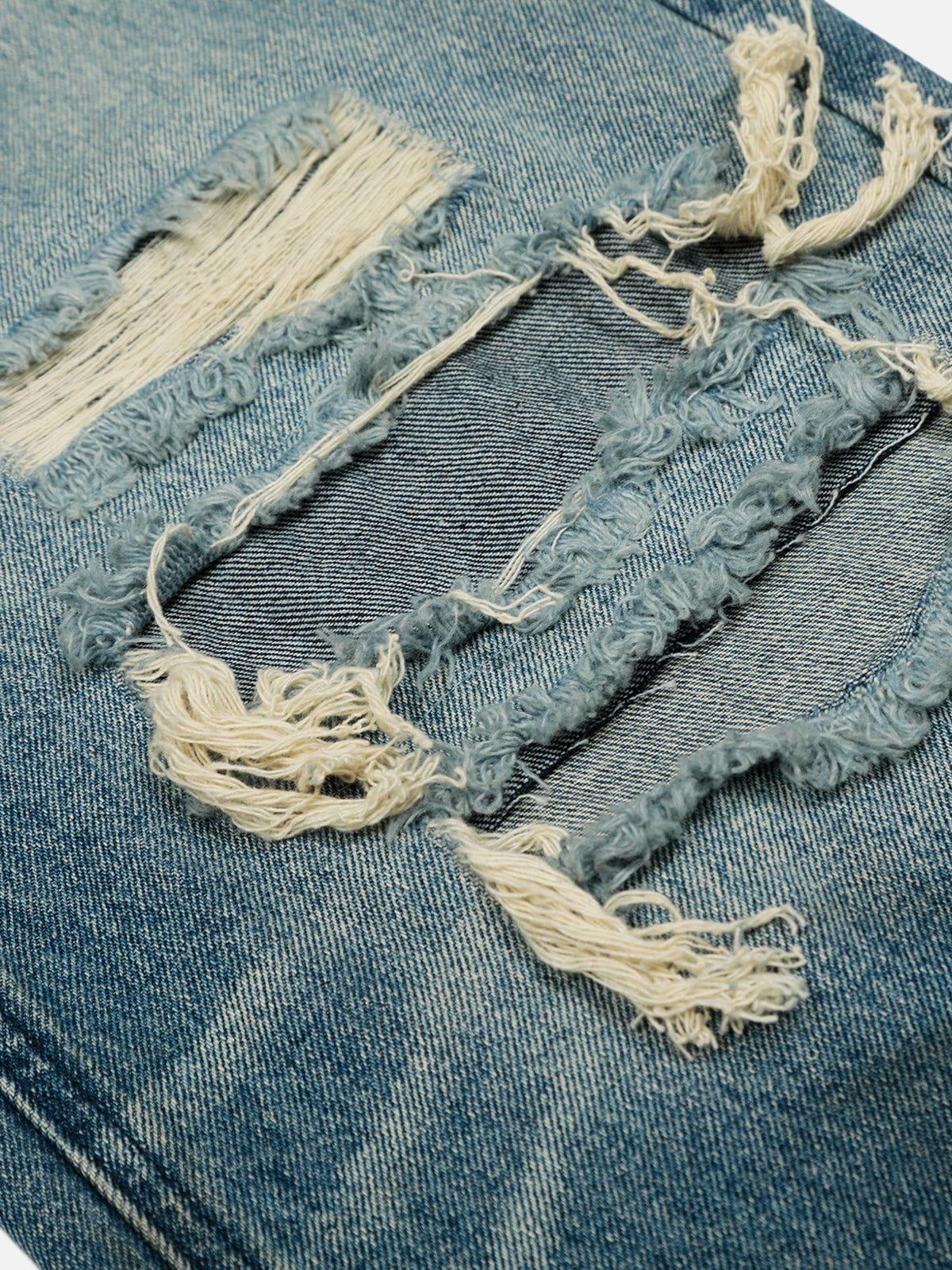 Aelfric Eden Ripped Washed Jeans Product Image