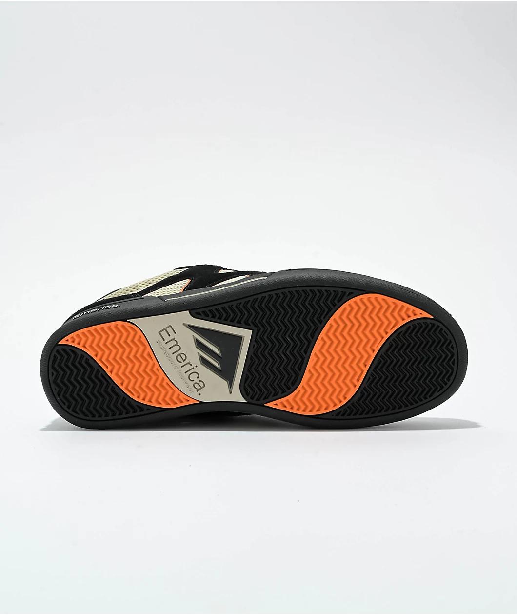 Emerica OG-1 Black & Orange Skate Shoes Product Image