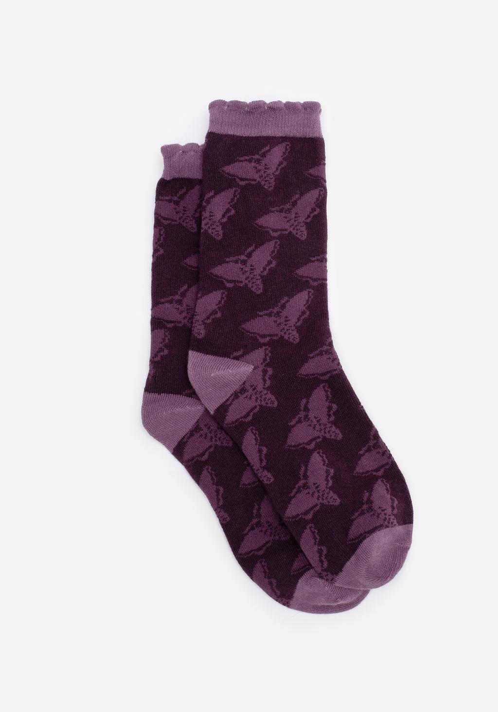 Mortmoth Jacquard Knit Socks Product Image