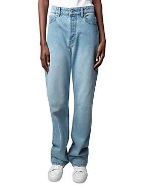 Zadig & Voltaire Evy Flared Jeans in Light Blue Product Image