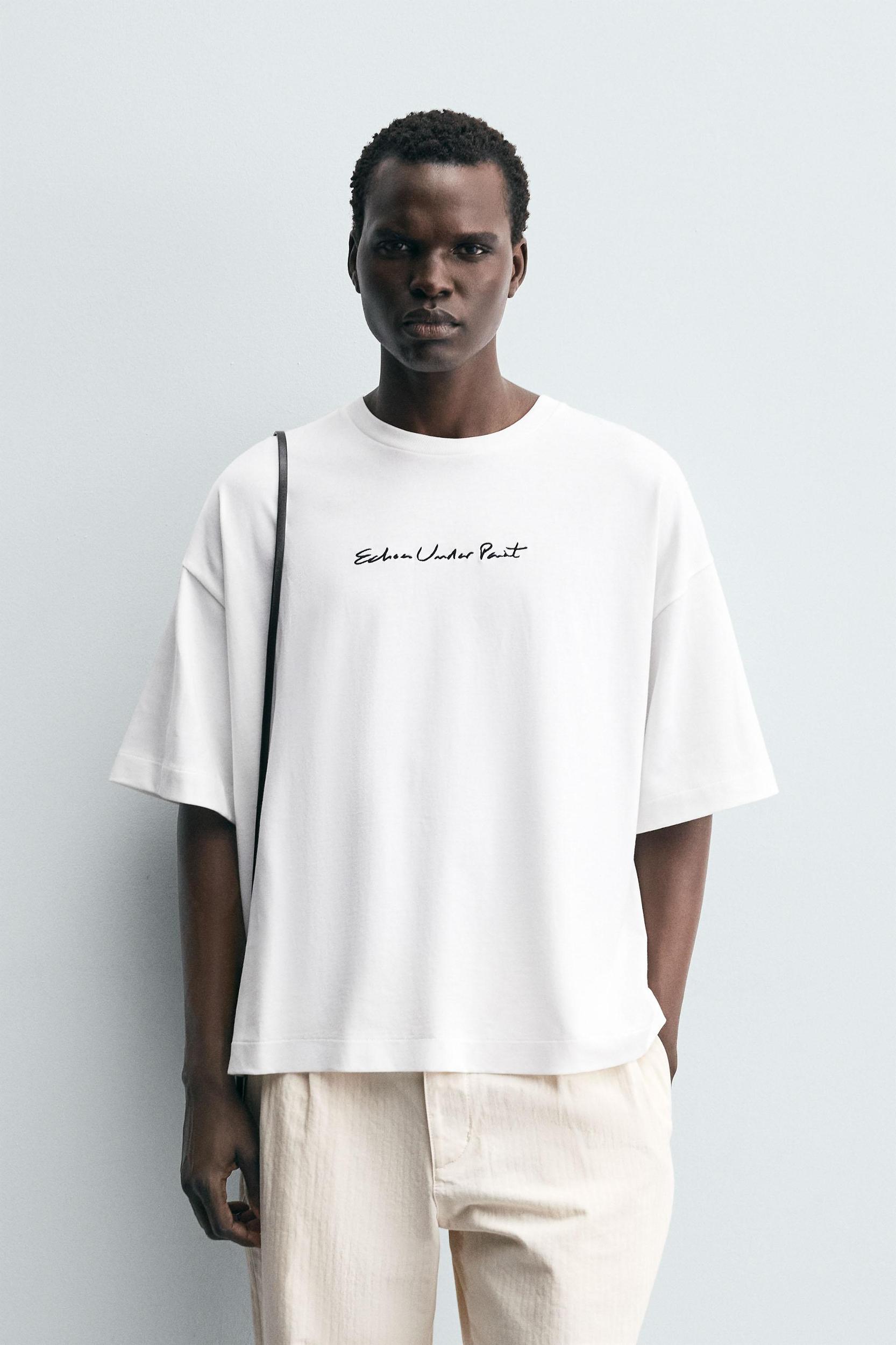 ABSTRACT PRINT T-SHIRT Product Image